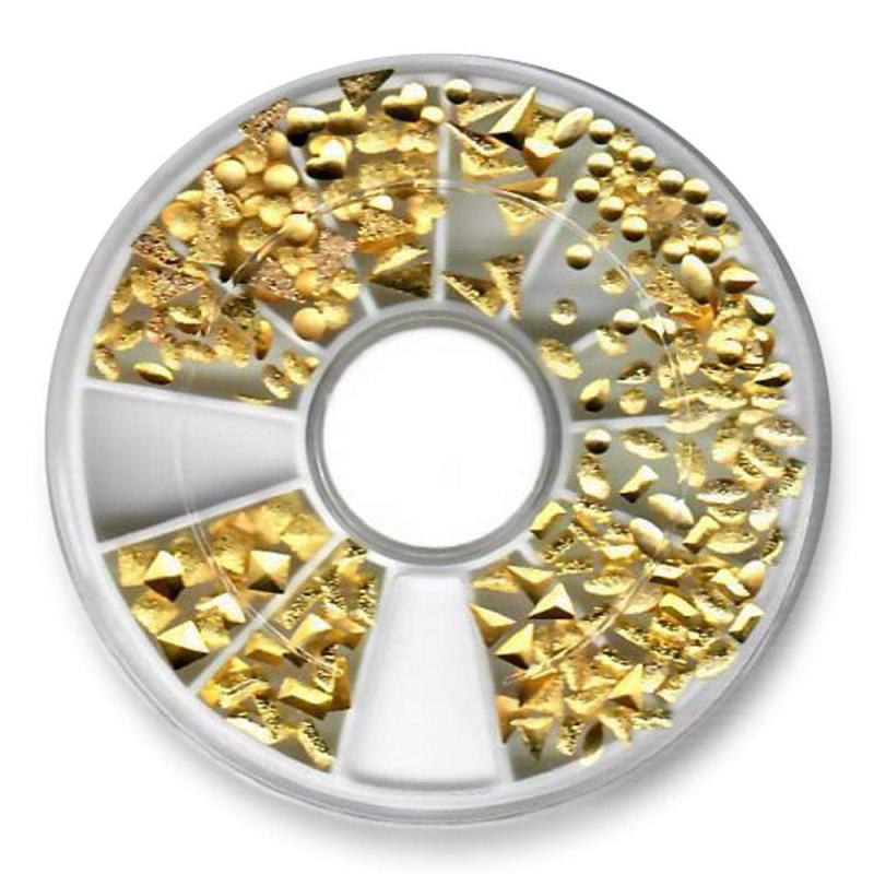 Neglekunst Former i Metal - Guld Dekorationer