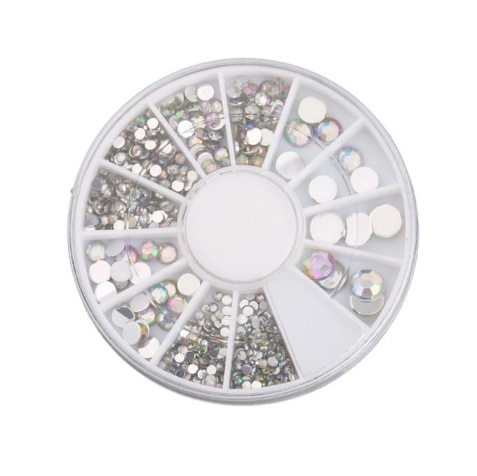 Krystal Nuancer Nail Art Sten - Perfekt til Negle Dekorering