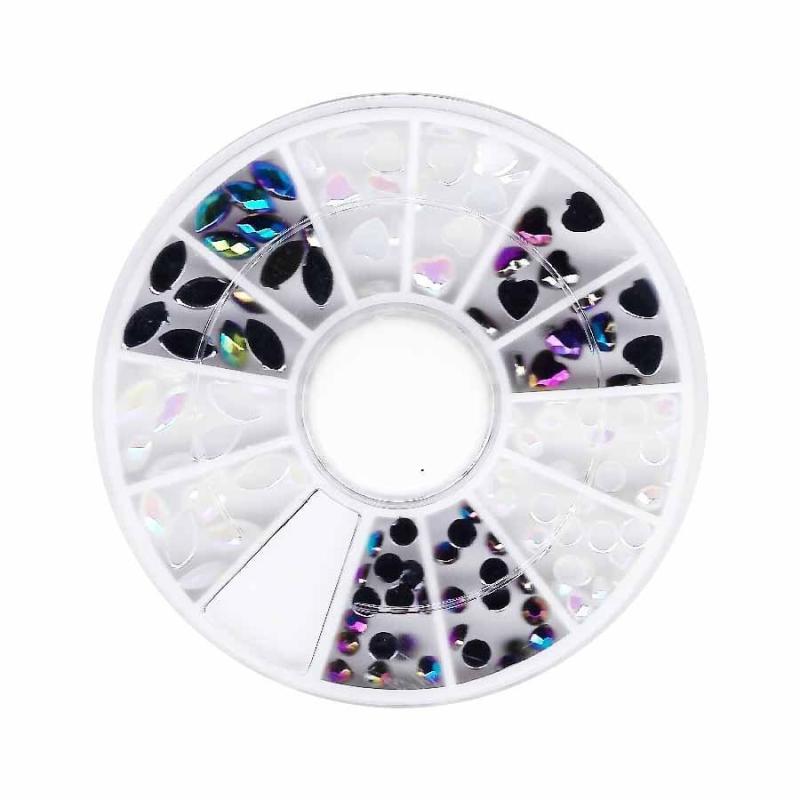Nail Art Sten I Dråber Og Hjerte Form 49 Kr Perfekt Til Nail Art