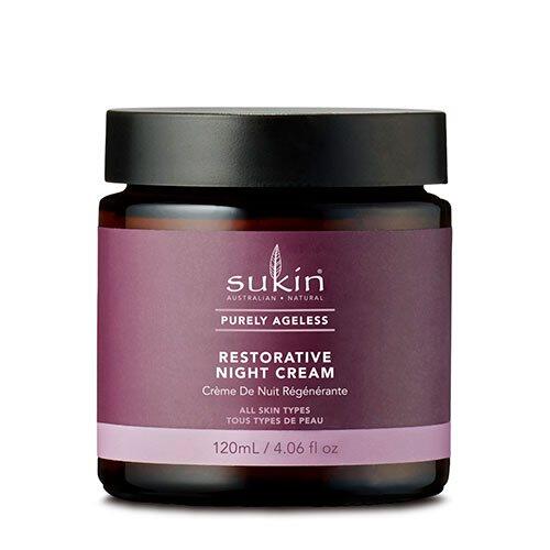 Sukin Purely Ageless Nattcreme 120ml - Skønhedstilbud!