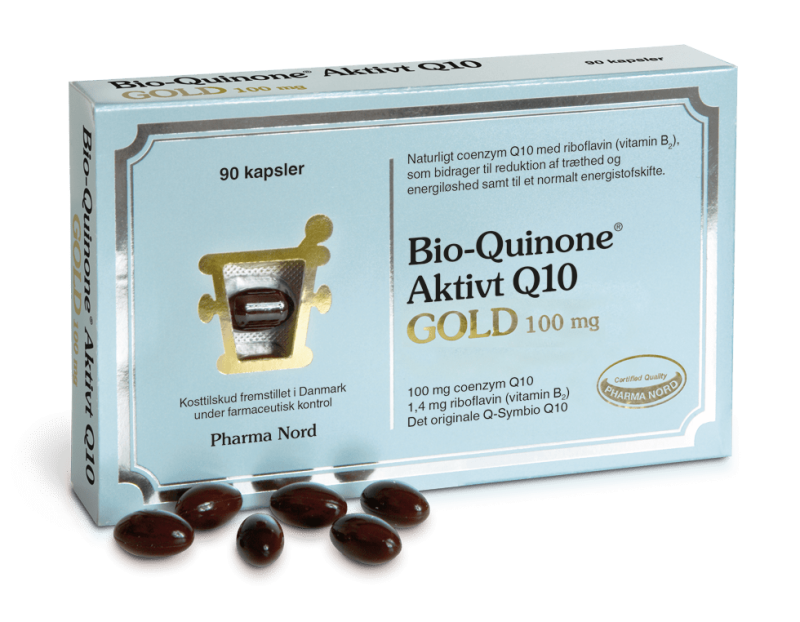 Pharma Nord Bio Quinone Q10 Gold 100 mg - Energi og Hjertefunktion