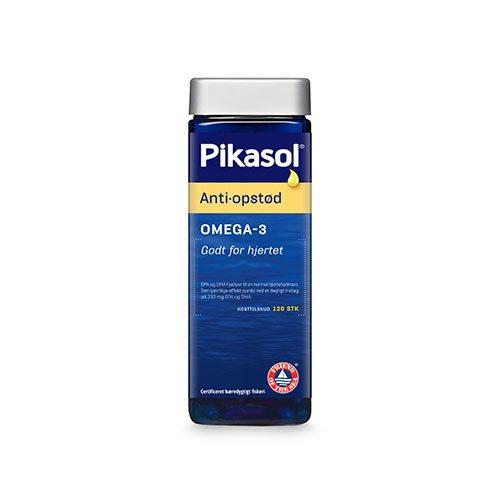 Pikasol Anti Opstød 120 Kapsler
