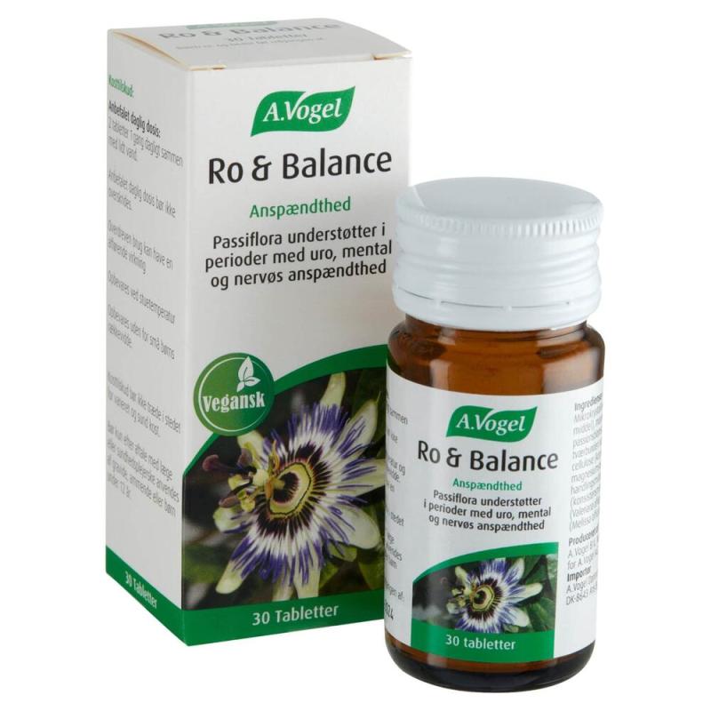 A. Vogel Ro & Balance 30 tabletter til afslapning
