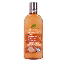 Dr Organic Argan Shampoo - Fugt og Næring 265 ml