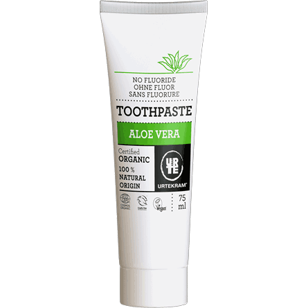 Urtekram Aloe Vera Tandpasta - Naturlig Pleje 75 Ml