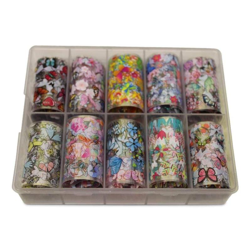 Neglefolie   Sommerfugle Motiver   Transfer Neglefolie Til Nail Art
