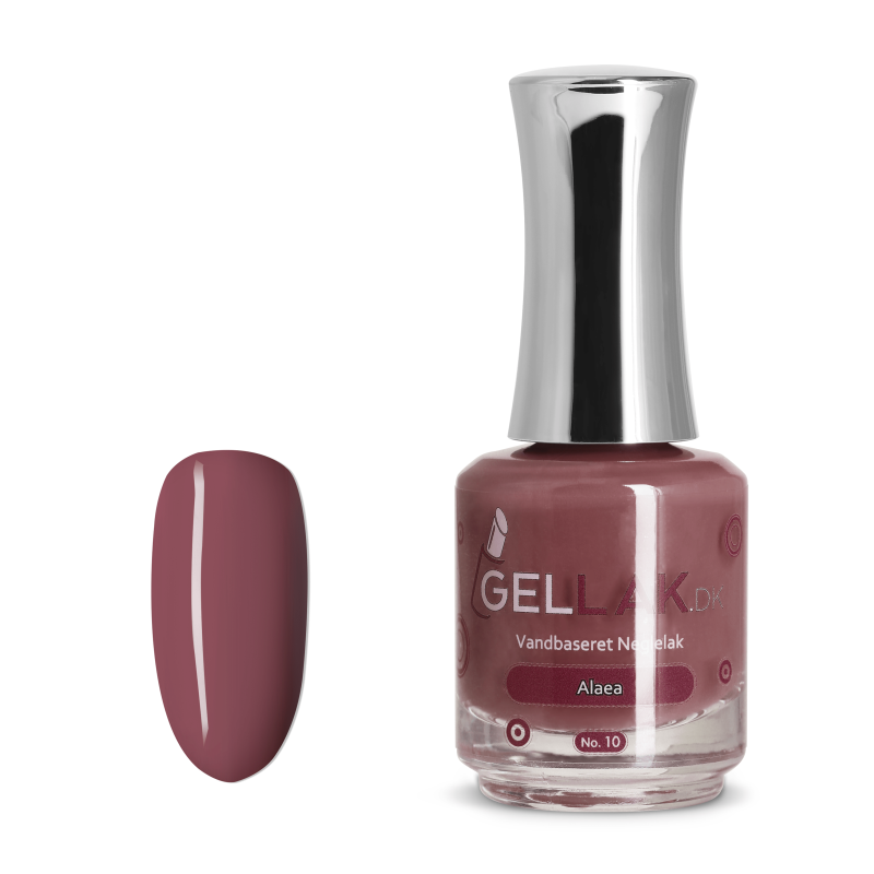 Nude Vandbaseret Neglelak "Alaea" - 15 ml Kvalitet