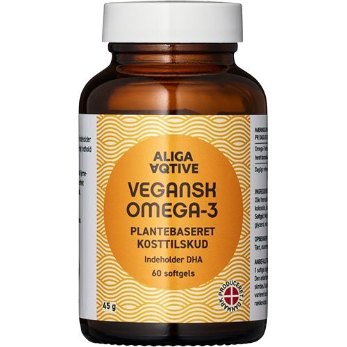 Aliga Aqtives Vegansk Omega 3 Softgel 60kap