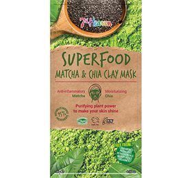 Ansigtmaske Superfood Matcha Chia 7th Heaven 10 G