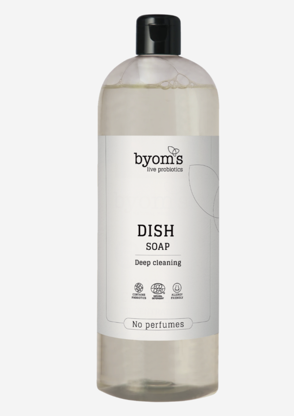 Byoms Probiotic Dish Soap Ecocert No Perfumes 1000 Ml