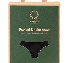 Allmatters Menstruationstrusser Bikini Underwear Moderate Heavy Xxl