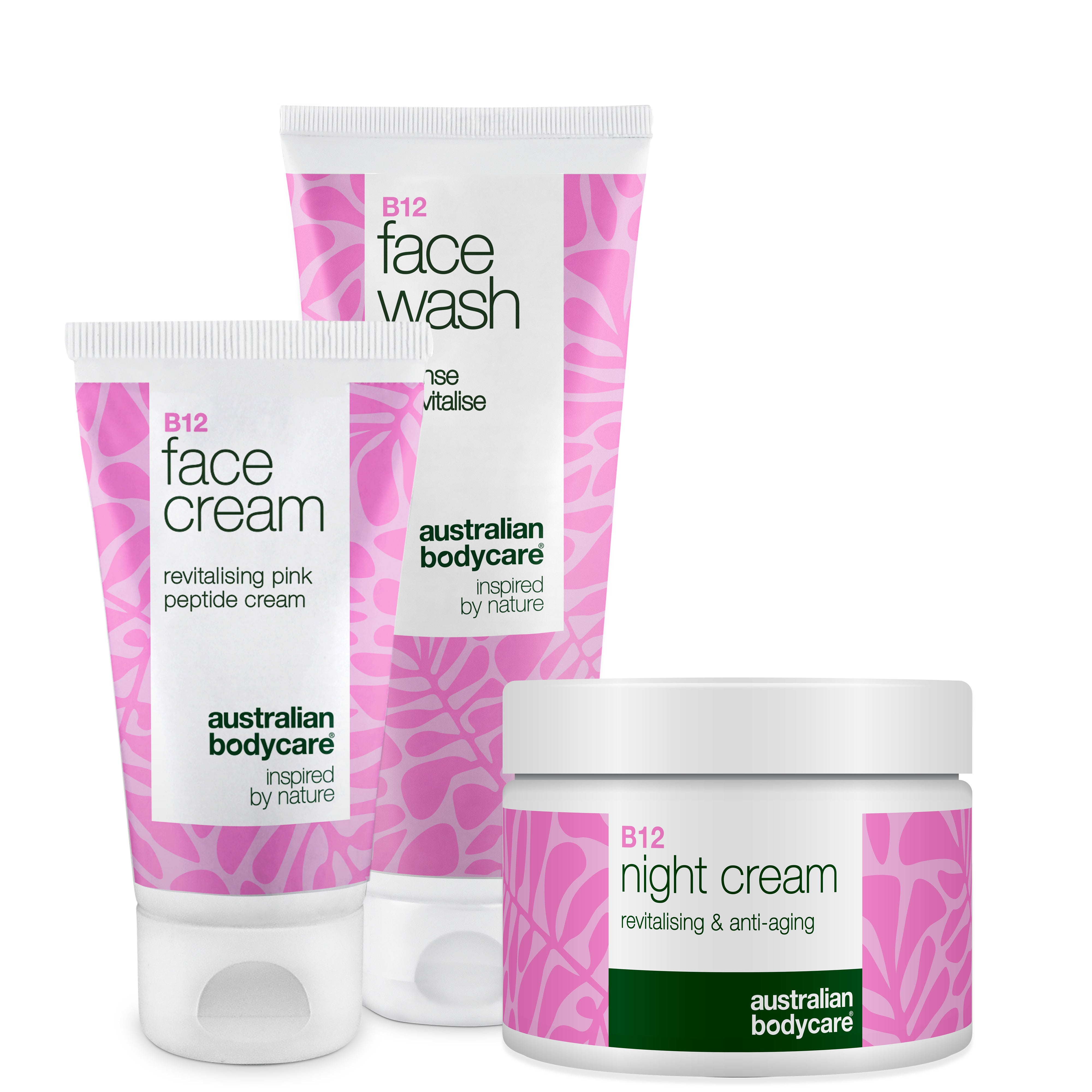 B12 Hudplejesæt Mod Rødme Ansigtsrens Dag Og Natcreme ? B12 Hudpleje Til Rødme Og Tendens Til Rosacea Rens Dagcreme Og Natcreme Der Beroliger Og Fugter