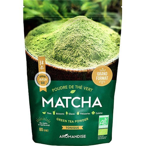 Aromandise Matcha Grøn Te Pulver ø  80g