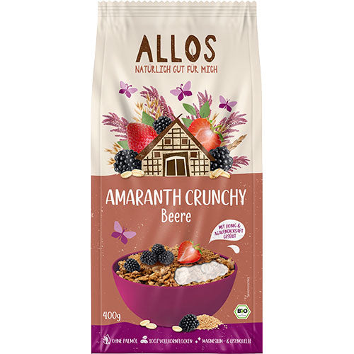 Allos Amarant Granola M Bær økologisk