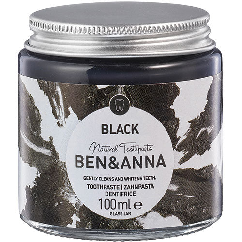 Veganskben   Anna Toothpaste Black   Fluoride Free