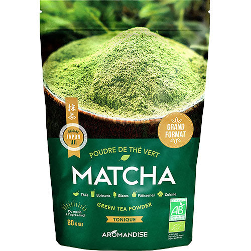 Aromandise Matcha Grøn Te Pulver    økologisk
