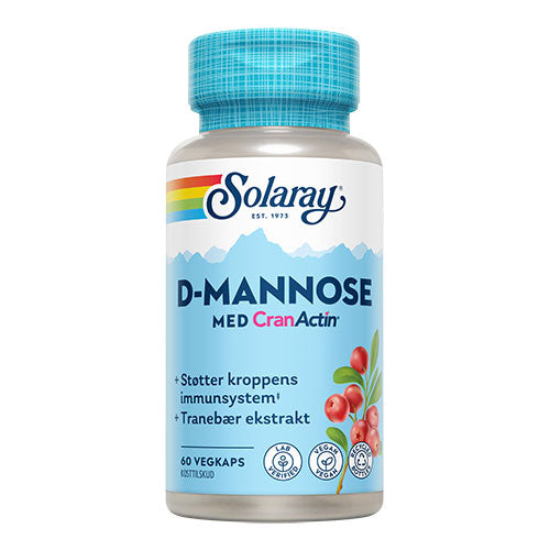Solaray D Mannose Med Cranactin