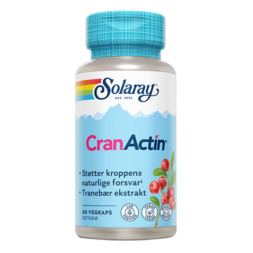 Vegansksolaray Cranactin Tranebærekstrakt 400mg