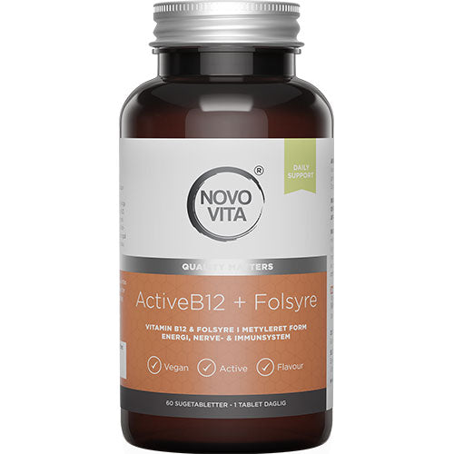 Vegansknovo Vita Activeb12   Folsyre