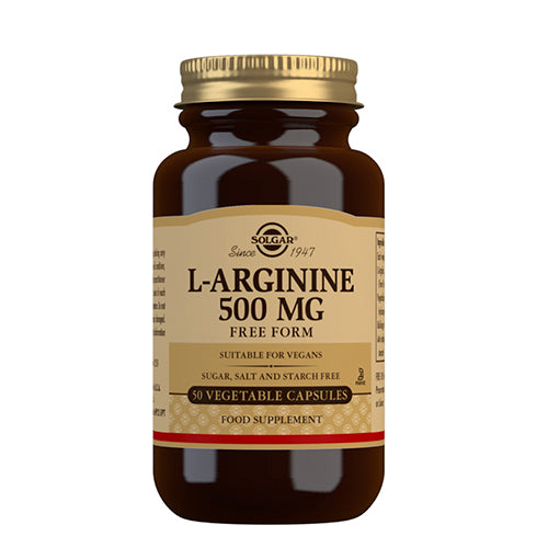 Vegansksolgar L Arginin 500mg