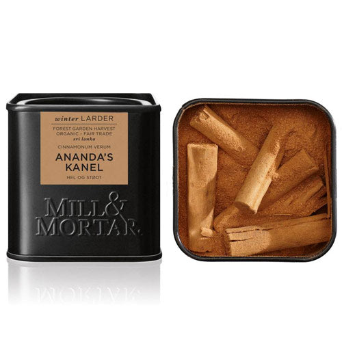 Veganskmill   Mortar Ananda? S Kanel Stødt   Hel    økologisk