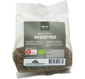 Økologisk Hel Anis fra Natur Drogeriet - 75 G
