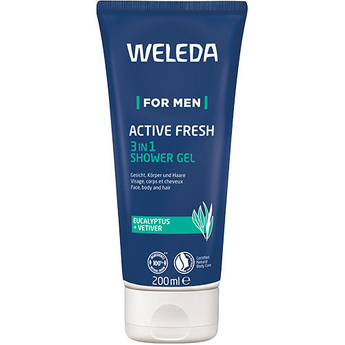 Weleda Active Fresh 3in1 Shower Gel   For Men