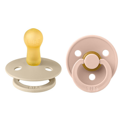 Bibs Bibs Colour Latex Size 2 Vanilla Blush 2 Pack