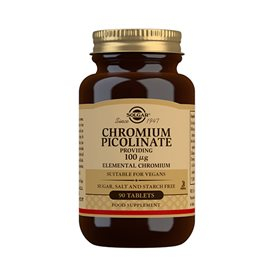 Solgar Chrom Picolinat 100 Ug   90 Tab  Datovare 08 2025