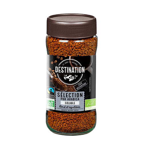 Destination Instantkaffe 100  Arabica    økologisk