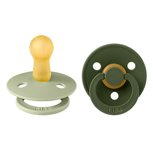 Bibs Bibs Colour Latex Size 2 Sage Hunter Green 2 Pack