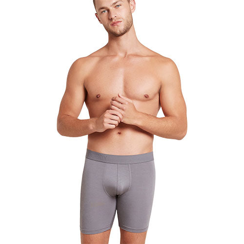 Boody Men? S Everyday Longer Boxers Ash Str S