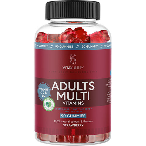 Veganskvita Yummy Vitayummy Adults Multi  Strawberry