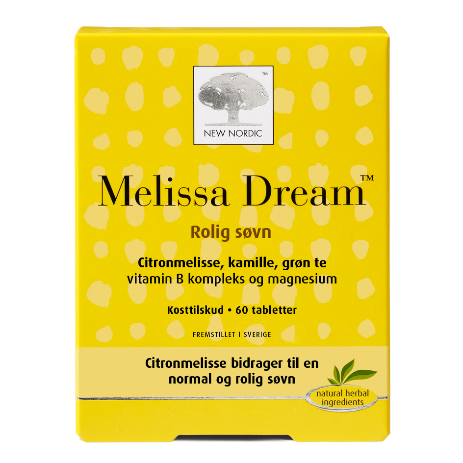 New Nordic Melissa Dream 60 Tabl  Dato 11 2025