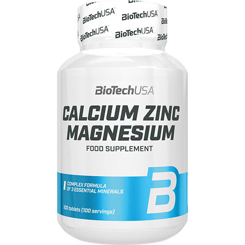 BiotechUSA Calcium Zink Magnesium - Sundhedsmineraler