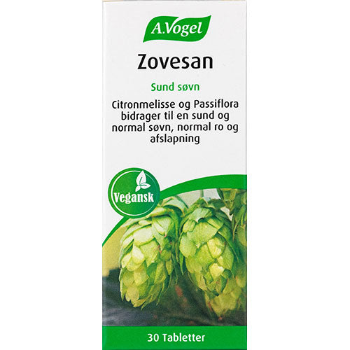 Vegansk Zovesan fra A.Vogel - Optimal Afslapning og Søvn