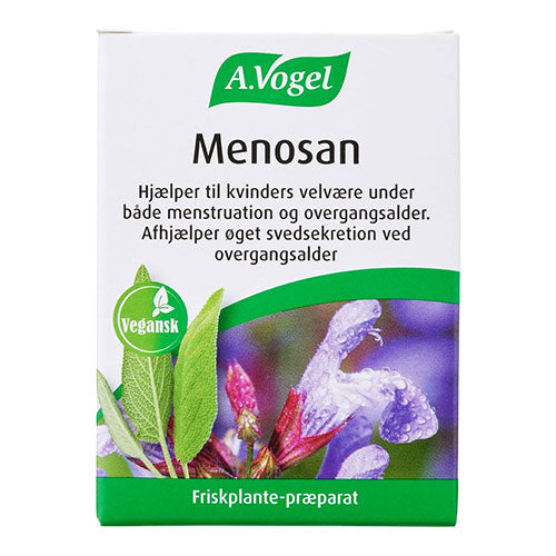 Vegansk Vogel Menosan til velvære under overgangsalderen