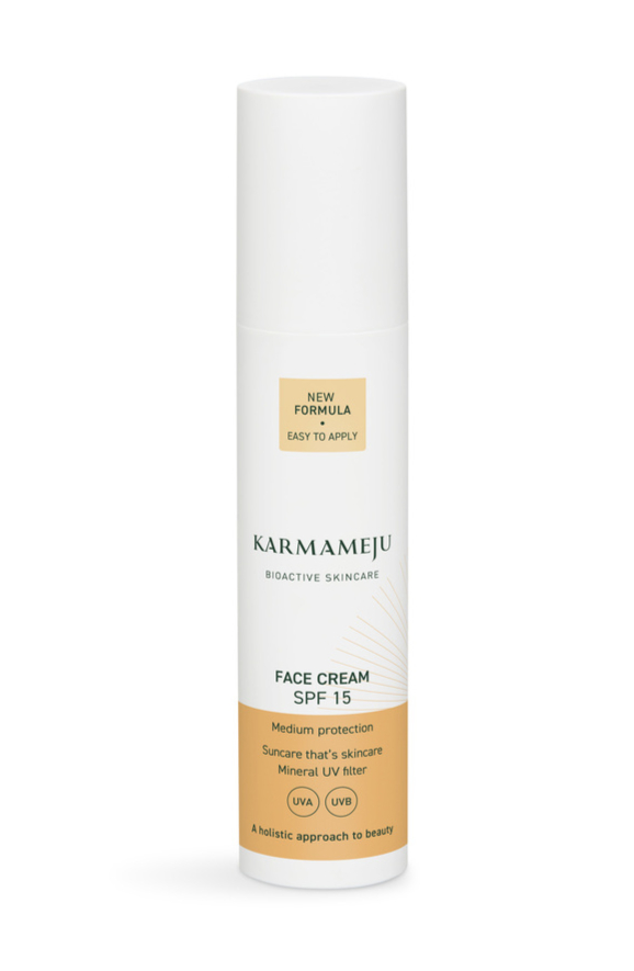 Karmameju Solcreme til Ansigt SPF 15 - 50 ml