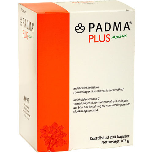 Padma Padma Plus Active - Kosttilskud til hjertehelse