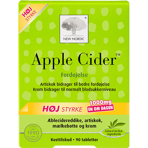 Vegansk New Nordic Æblecider - Støtter Fordøjelsen