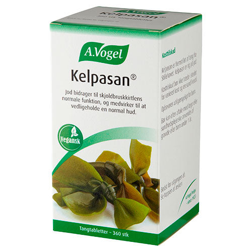 Vegansk Kelpasan fra A.Vogel - Jodtilskud til sundhed