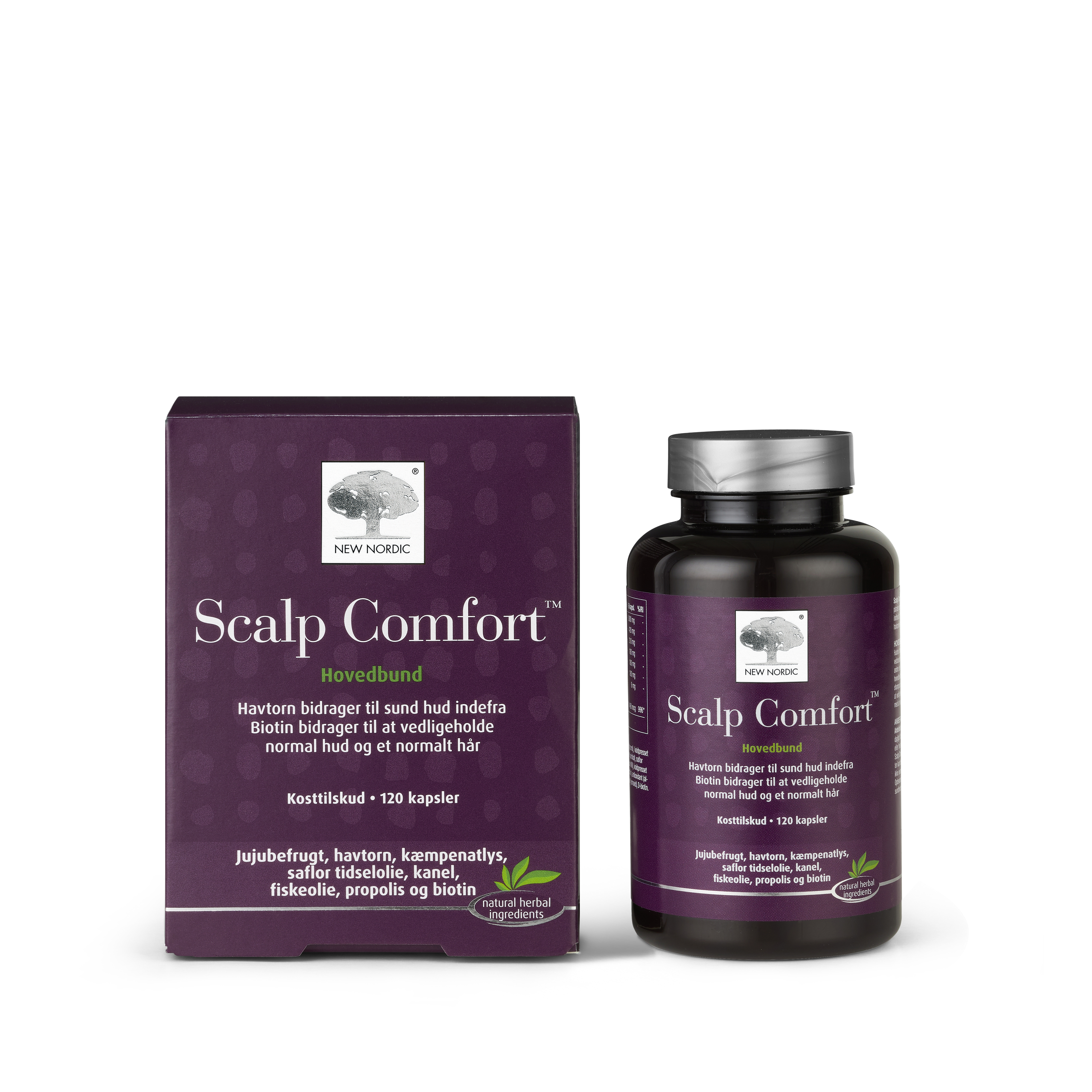 New Nordic Scalp Comfort 120 Kapsler - Datovarer 09/2025