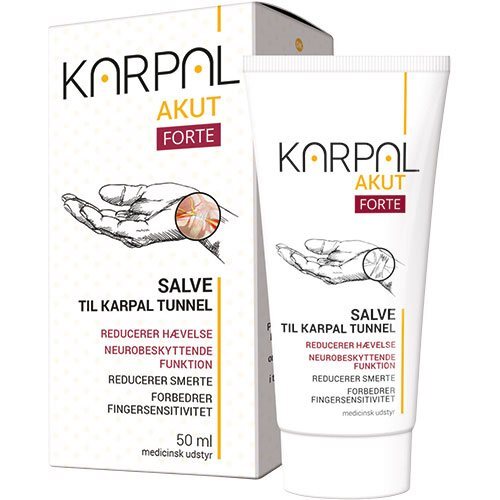 Karpal Akut Forte 50ml til behandling af håndledssmerter