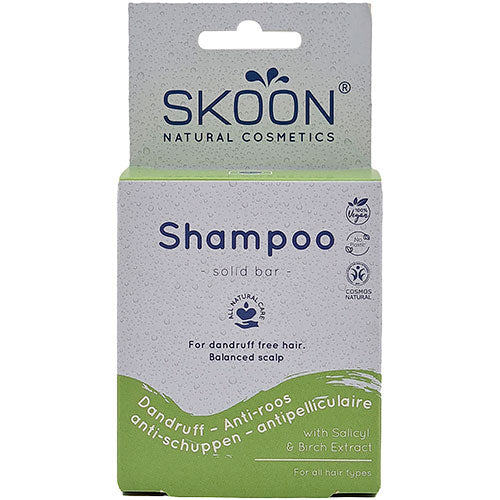 Veganskskoon Solid Shampoo Bar Anti Skæl
