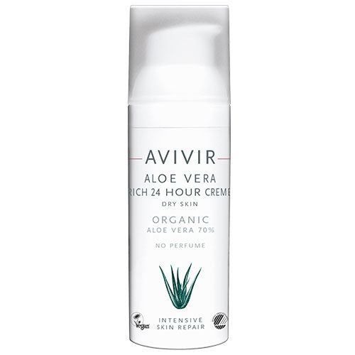 Veganskavivir Aloe Vera Rich 24 Hour Creme