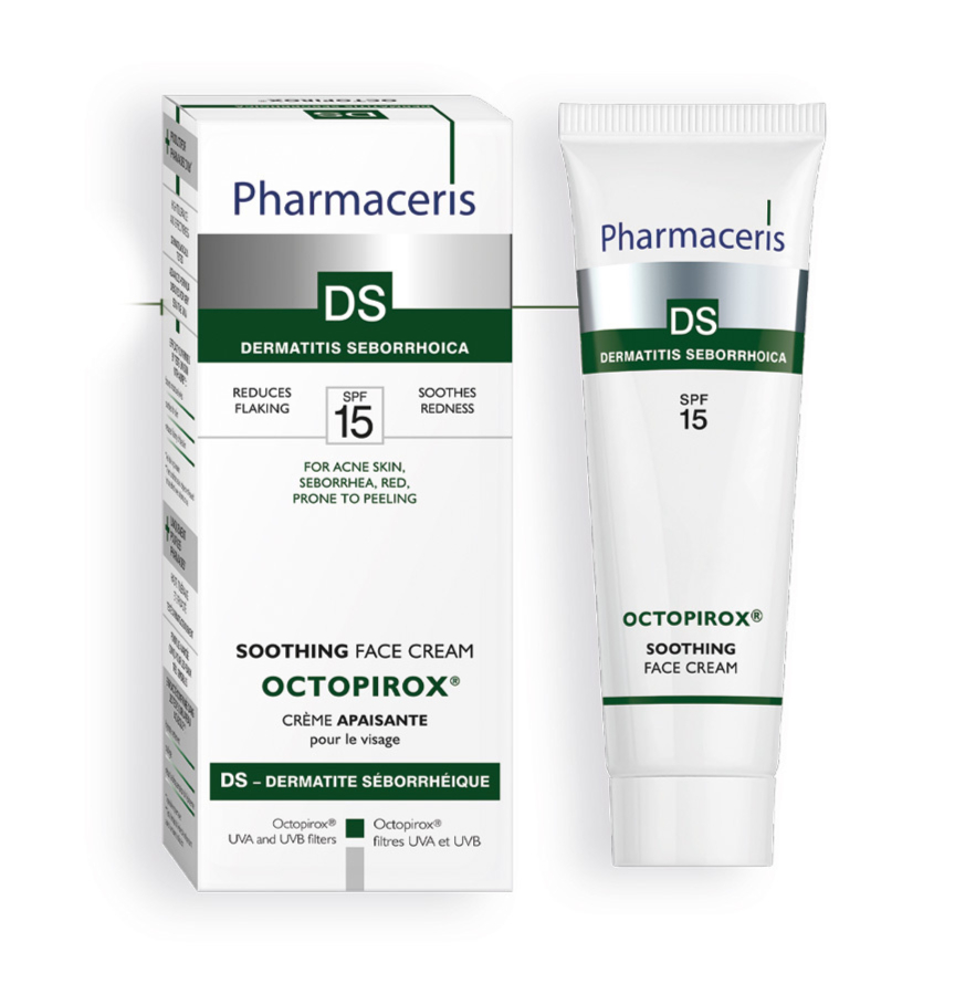 Pharmaceris Ds Beroligende Ansigtscreme Med Spf 15  Octopirox?  30ml
