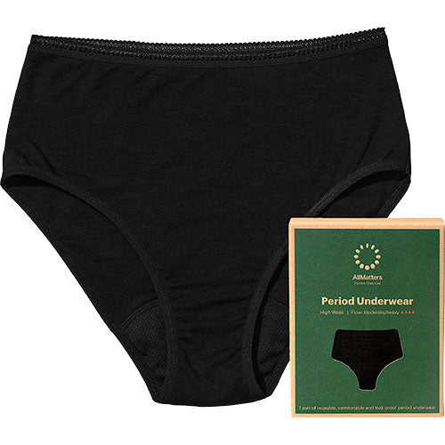 Allmatters High Waist Underwear Moderate Heavy S