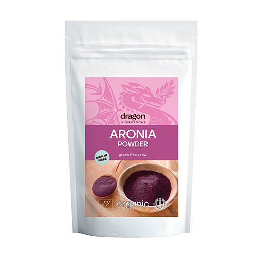 Veganskdragon Superfoods Aronia Pulver ø Dragon Foods