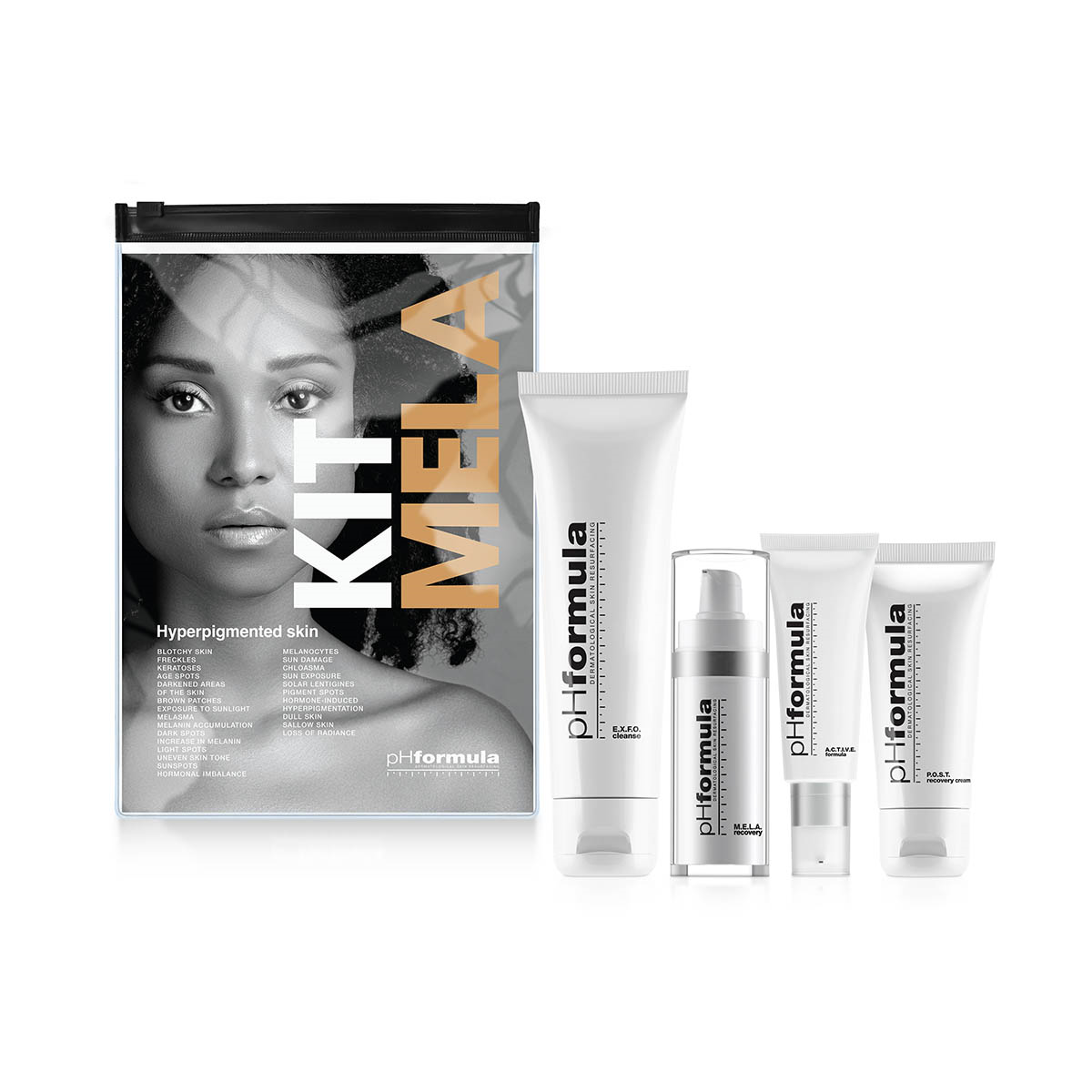 Phformula M E L A  Homecare Resurfacing Kit