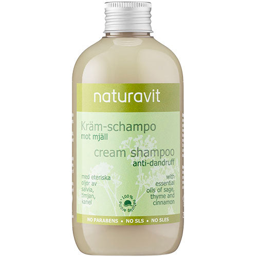 Vegansknaturavit Cream Shampoo Anti Skæl
